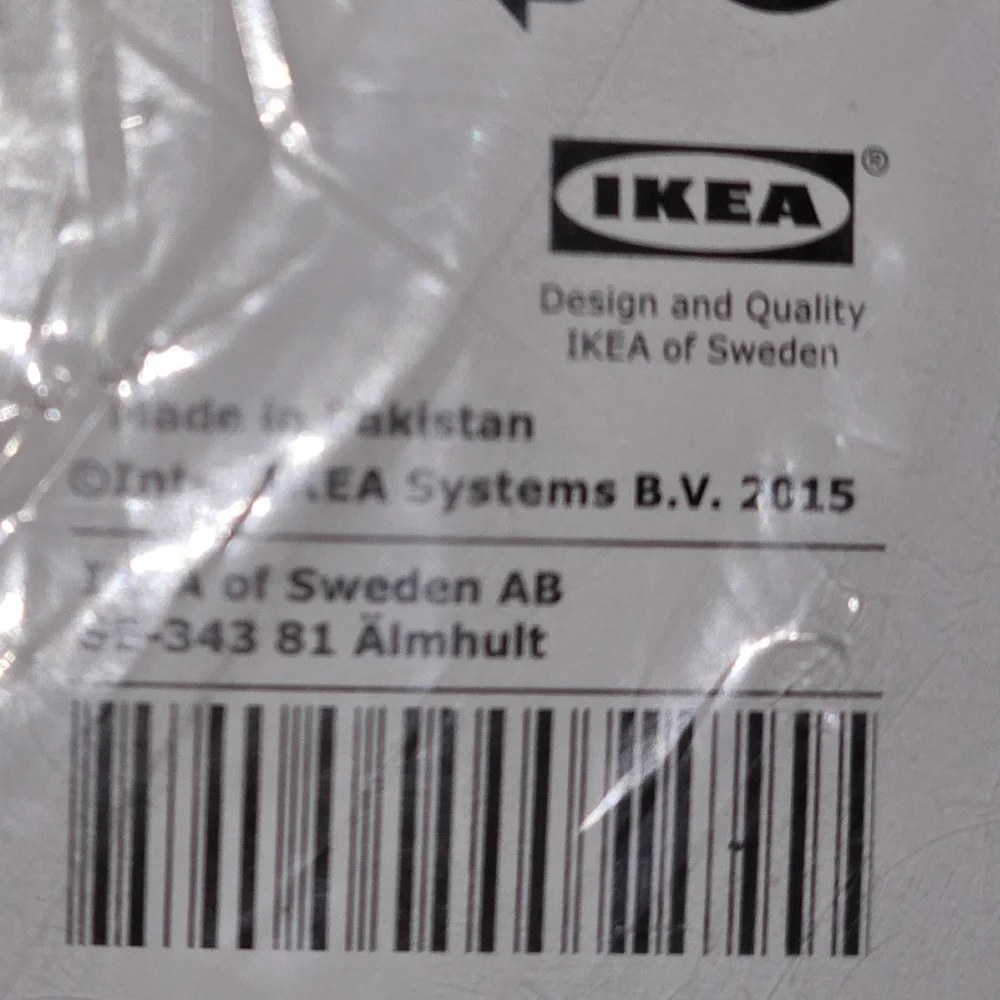 IKEA Glödande Twin Size Duvet And Pillowcase Set Cotton / Lyocell Eye Moon